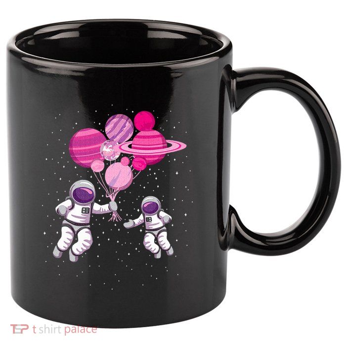 Space Exploration Cosmonaut SpaceMan Alien Spaceship 11oz C Handle Ceramic Mug