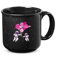 Space Exploration Cosmonaut SpaceMan Alien Spaceship 15oz Campfire Ceramic Mug
