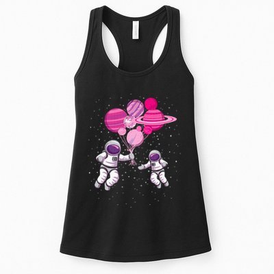 Space Exploration Cosmonaut SpaceMan Alien Spaceship Womens Tank Top