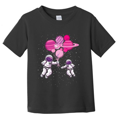 Space Exploration Cosmonaut SpaceMan Alien Spaceship Toddler T-Shirt
