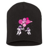 Space Exploration Cosmonaut SpaceMan Alien Spaceship Short Acrylic Beanie