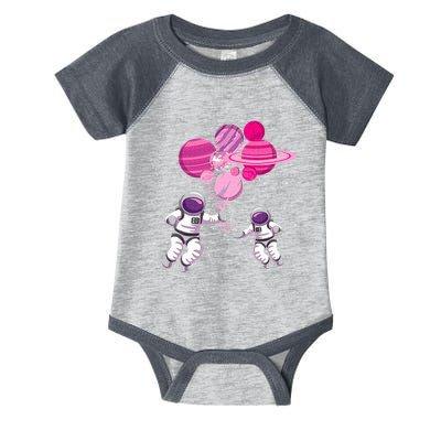 Space Exploration Cosmonaut SpaceMan Alien Spaceship Infant Baby Jersey Bodysuit