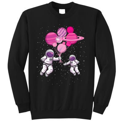 Space Exploration Cosmonaut Space Man Alien Spaceship Sweatshirt