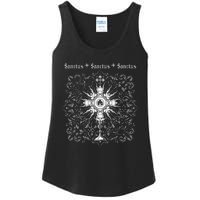 Sanctus Eucharist Catholic Traditional Latin Mass Jesus Ladies Essential Tank