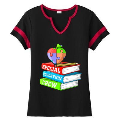 Special Education Crew Gift Special Education Teacher Gift Ladies Halftime Notch Neck Tee