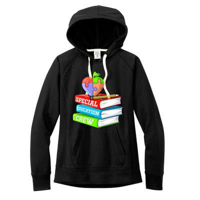 Special Education Crew Gift Special Education Teacher Gift Women's Fleece Hoodie