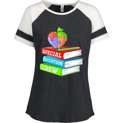 Special Education Crew Gift Special Education Teacher Gift Enza Ladies Jersey Colorblock Tee