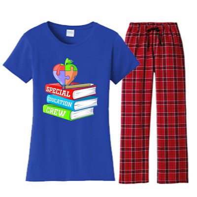 Special Education Crew Gift Special Education Teacher Gift Women's Flannel Pajama Set