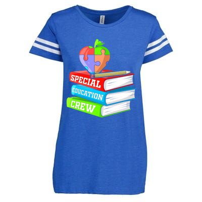 Special Education Crew Gift Special Education Teacher Gift Enza Ladies Jersey Football T-Shirt