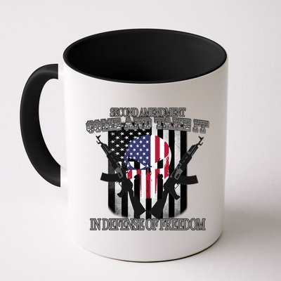 Second Amendment Come & Take It In Defense Of Freedom Coffee Mug