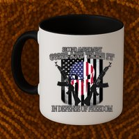 Second Amendment Come & Take It In Defense Of Freedom Mug