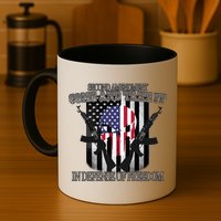 Second Amendment Come & Take It In Defense Of Freedom Mug