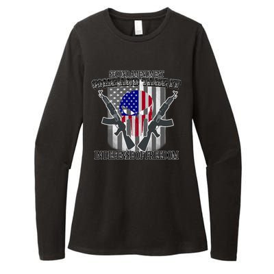 Second Amendment Come & Take It In Defense Of Freedom Womens CVC Long Sleeve Shirt