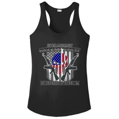 Second Amendment Come & Take It In Defense Of Freedom Ladies PosiCharge Competitor Racerback Tank