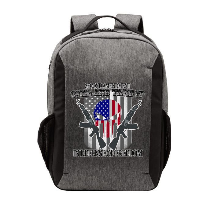 Second Amendment Come & Take It In Defense Of Freedom Vector Backpack
