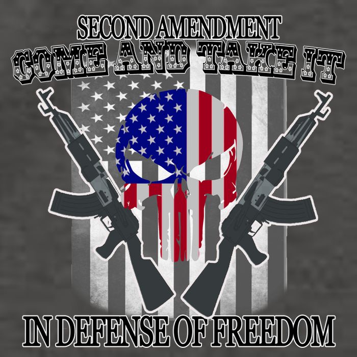 Second Amendment Come & Take It In Defense Of Freedom Vector Backpack