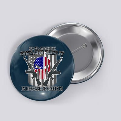 Second Amendment Come & Take It In Defense Of Freedom Button