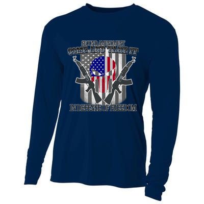 Second Amendment Come & Take It In Defense Of Freedom Cooling Performance Long Sleeve Crew