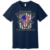 Second Amendment Come & Take It In Defense Of Freedom Premium T-Shirt