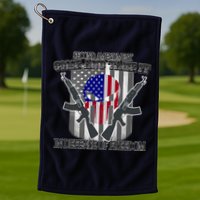 Second Amendment Come & Take It In Defense Of Freedom Golf Towel
