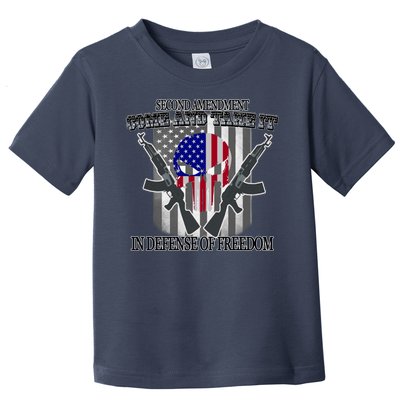 Second Amendment Come & Take It In Defense Of Freedom Toddler T-Shirt