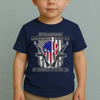 Second Amendment Come & Take It In Defense Of Freedom Toddler T-Shirt