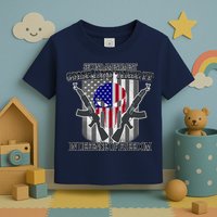 Second Amendment Come & Take It In Defense Of Freedom Toddler T-Shirt