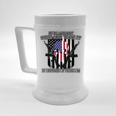 Second Amendment Come & Take It In Defense Of Freedom Beer Stein