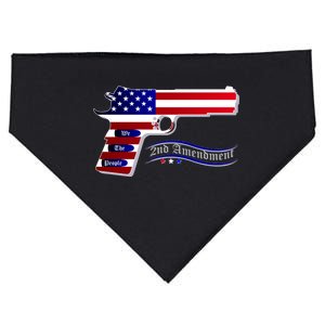 Second Amendment Support Hand Gun USA-Made Doggie Bandana