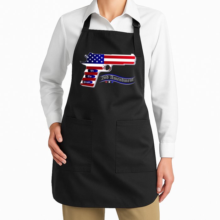 Second Amendment Support Hand Gun Apron