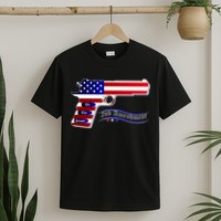 Second Amendment Support Hand Gun T-Shirt