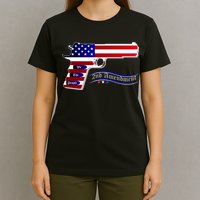 Second Amendment Support Hand Gun T-Shirt