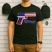 Second Amendment Support Hand Gun T-Shirt