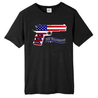 Second Amendment Support Hand Gun Tall Fusion ChromaSoft Performance T-Shirt