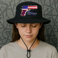 Second Amendment Support Hand Gun Bucket Hat