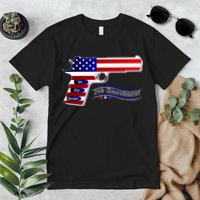 Second Amendment Support Hand Gun Premium T-Shirt
