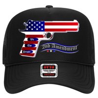 Second Amendment Support Hand Gun Trucker Hat
