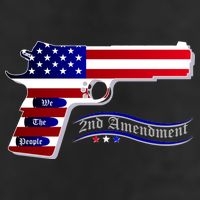 Second Amendment Support Hand Gun Golf Towel