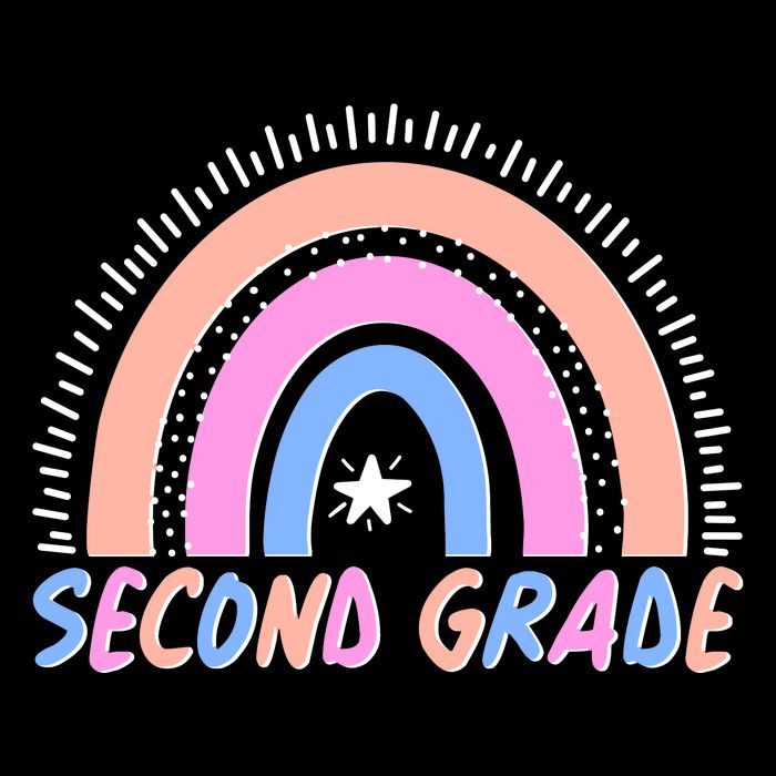 Second Grade Pastel Rainbow Impact Tech Backpack