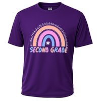 Second Grade Pastel Rainbow Cooling Performance Crew T-Shirt