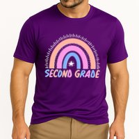 Second Grade Pastel Rainbow Cooling Performance Crew T-Shirt