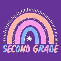 Second Grade Pastel Rainbow Baby Bodysuit