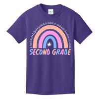 Second Grade Pastel Rainbow Kids T-Shirt