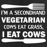 Secondhand Vegetarian Cows Eat Grass Cool Comfort Performance Bucket Hat