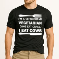 Secondhand Vegetarian Cows Eat Grass Cooling Performance Crew T-Shirt