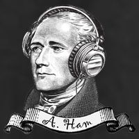 Secretary Alexander Hamilton A. Ham Headphones 7 Panel Mesh Trucker Snapback Hat