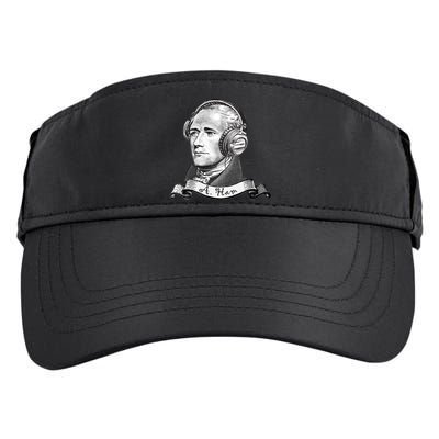 Secretary Alexander Hamilton A. Ham Headphones Adult Drive Performance Visor