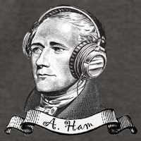 Secretary Alexander Hamilton A. Ham Headphones Vector Backpack