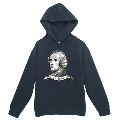 Secretary Alexander Hamilton A. Ham Headphones Urban Pullover Hoodie