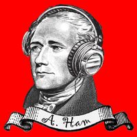 Secretary Alexander Hamilton A. Ham Headphones Baby Bodysuit